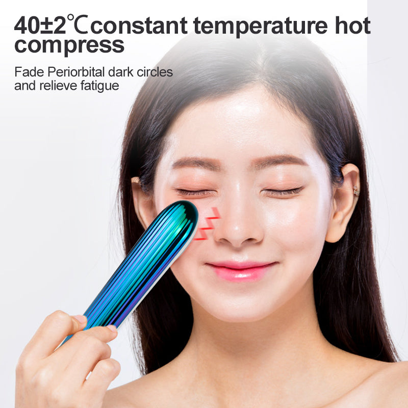 Electric EMS Eye Massage Vibration Care Device Facial Puffiness Dark Circles Wrinkles Firm Tighten Tool