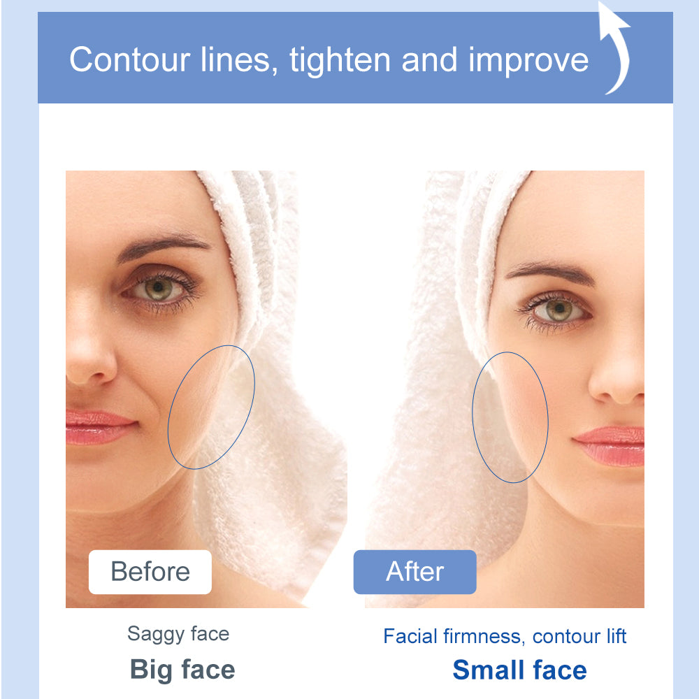 Portable V Face Lift Machine EMS Facial Massager Muscle Stimulator Beauty Instrument Device