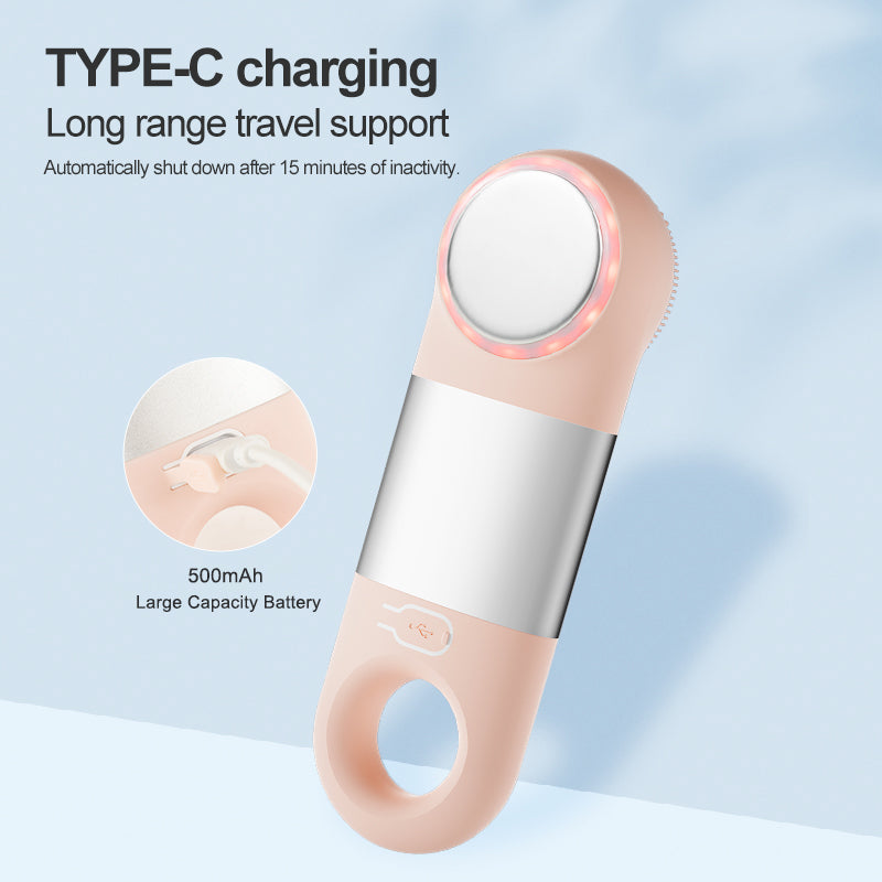 Newest product Waterproof Sonic Vibrating Face Brush Gentle Exfoliating and Massaging for Deep Cleansing Facial Brush