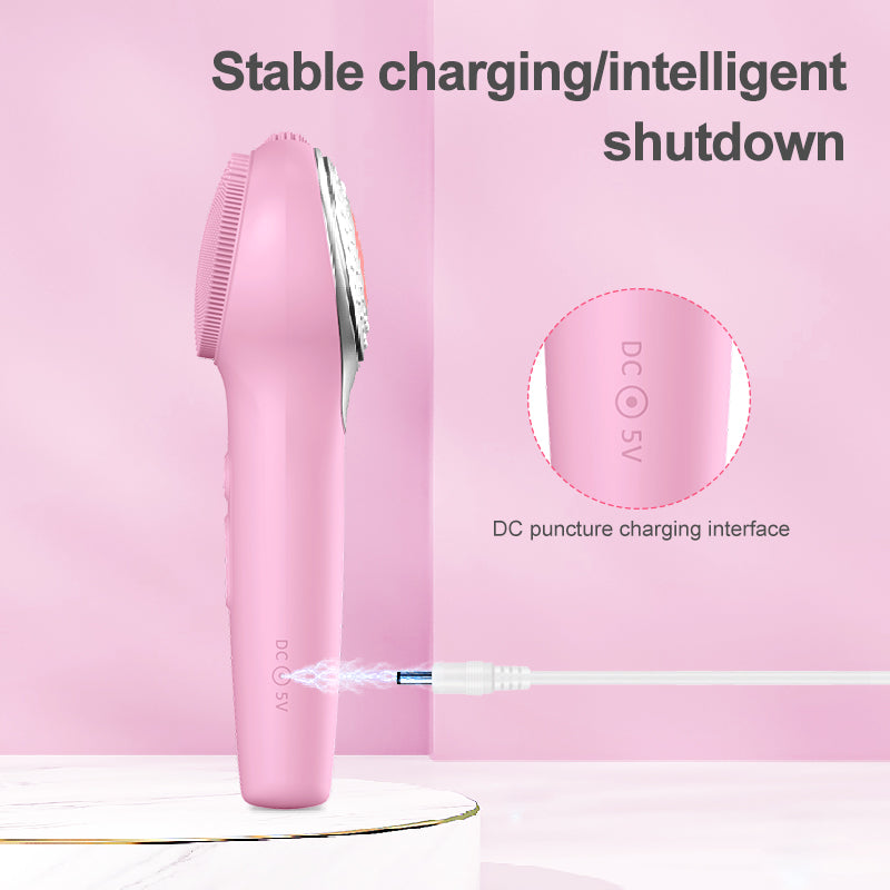 Silicone Face Brushes for Cleansing and Exfoliating Sonic Facial Scrubber Exfoliator Brush Facial Cleansing Brush