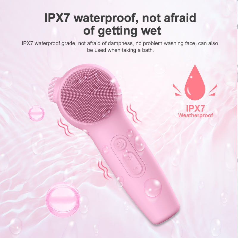 Silicone Face Brushes for Cleansing and Exfoliating Sonic Facial Scrubber Exfoliator Brush Facial Cleansing Brush